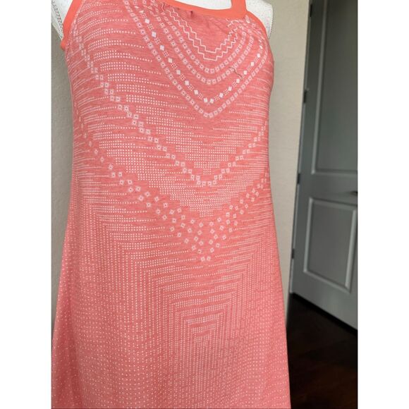 Prana Coral Catina White Pattern Athletic Dress Medium - Picture 5 of 8